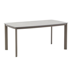 ΤΡΑΠΕΖΙ ΚΗΠΟΥ  "Asanio" ΚΑΦΕ ΧΡΩΜΑ 160x90x75εκ