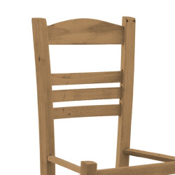 Καρέκλα καφενείου επιλοχία Santo καρυδί ξύλο 42x40x89εκ Καρέκλα καφενείου επιλοχία Santo καρυδί ξύλο 42x40x89εκ