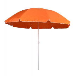 Ομπρέλα θαλάσσης στρόγγυλη 2 μέτρα μεταλλική σε πορτοκαλί χρώμα Ομπρέλα θαλάσσης στρόγγυλη 2 μέτρα μεταλλική σε πορτοκαλί χρώμα