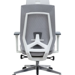 Πολυθρόνα γραφείου διευθυντή "ANESIS" από ύφασμα σε λευκο χρώμα 66x61x117 Πολυθρόνα γραφείου διευθυντή "ANESIS" από ύφασμα σε λευκο χρώμα 66x61x117