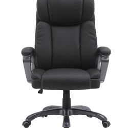 Πολυθρόνα γραφείου διευθυντή "DALIA" Premium Quality pu μαύρο 68x75x109/117 Πολυθρόνα γραφείου διευθυντή "DALIA" Premium Quality pu μαύρο 68x75x109/117