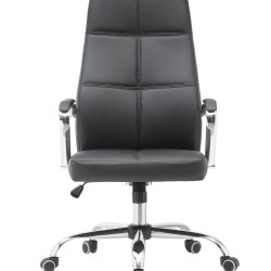 Πολυθρόνα γραφείου διευθυντή "LOLA" με PU χρώμα μαύρο 58x68x112/120 Πολυθρόνα γραφείου διευθυντή "LOLA" με PU χρώμα μαύρο 58x68x112/120