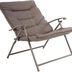 Πολυθρόνα relax "RONA" πτυσσόμενη 2 θέσεων σε χρώμα μπεζ 68x74x93