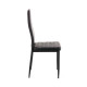 Καρέκλα Viva μέταλλο-PU μαύρο-γκρι πόδι 42x48x98 Καρέκλα Viva μέταλλο-PU μαύρο-γκρι πόδι 42x48x98