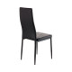 Καρέκλα Viva μέταλλο-PU μαύρο-γκρι πόδι 42x48x98 Καρέκλα Viva μέταλλο-PU μαύρο-γκρι πόδι 42x48x98