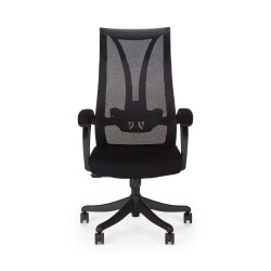 Καρέκλα γραφείου διευθυντή "MONE" ύφασμα mesh μαύρο 53x50x130