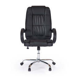 Καρέκλα γραφείου διευθυντή Zen pu μαύρο 52x51x129 Καρέκλα γραφείου διευθυντή Zen pu μαύρο 52x51x129