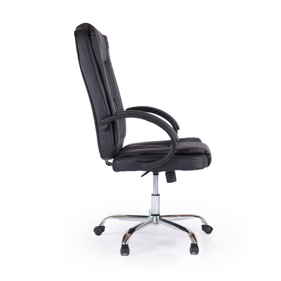 Καρέκλα γραφείου διευθυντή Zen pu μαύρο 52x51x129 Καρέκλα γραφείου διευθυντή Zen pu μαύρο 52x51x129