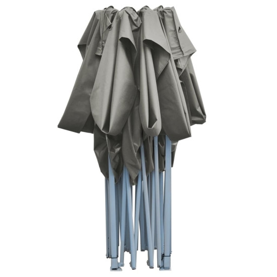 Κιόσκι πτυσσόμενο επαγγελματικό "Party" σε γκρι χρώμα 3x4.5