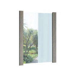 Καθρέπτης σε χρώμα σταχτί 75x90 Καθρέπτης σε χρώμα σταχτί 75x90