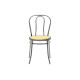 Καρέκλα "WIEN" από μέταλλο/σχοινί σε γκρι/μπεζ χρώμα 40x47x85