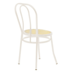 Καρέκλα "WIEN" από μέταλλο/πλαστικό σε εκρού/μπεζ χρώμα 40x83 Καρέκλα "WIEN" από μέταλλο/πλαστικό σε εκρού/μπεζ χρώμα 40x83