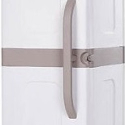 Ντουλάπα "ΙΡΙΔΑ" μονόφυλλη πλαστική σε μπεζ-λευκό χρώμα 44x36x179