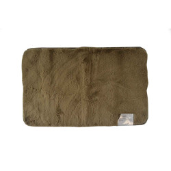 Χαλί "BUNNY" πολυεστερικό σε χρώμα καφέ 160x220