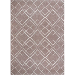 Χαλί "FAYNO" σε χρώμα μπεζ/λευκό 160x220