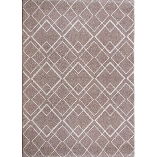 Χαλί "FAYNO" σε χρώμα μπεζ/λευκό 160x220