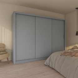 Ντουλάπα Grandio Γκρι