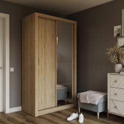 Ντουλάπα Linea Σονόμα με καθρέφτη