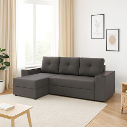 Γωνιακός Καναπές Triumph Γκρι