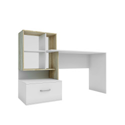 Γραφείο Viola Λευκό-Σονόμα Γραφείο Viola Λευκό-Σονόμα