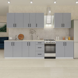 Κουζίνα Liana Γκρι