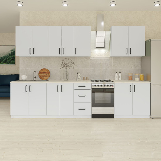 Κουζίνα Liana Λευκή