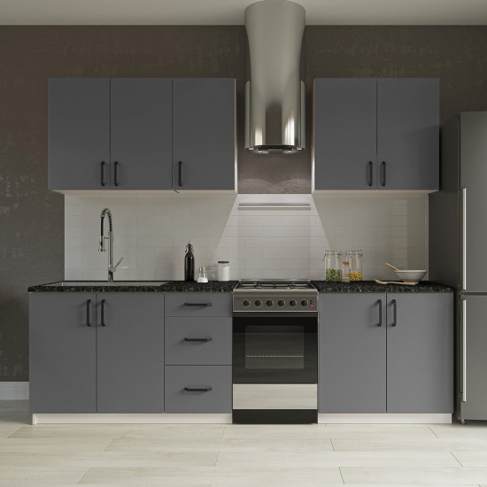 Κουζίνα Rene Ανθρακί