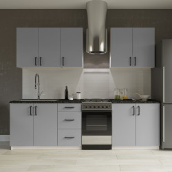 Κουζίνα Rene Γκρι