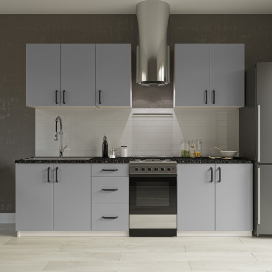 Κουζίνα Rene Γκρι