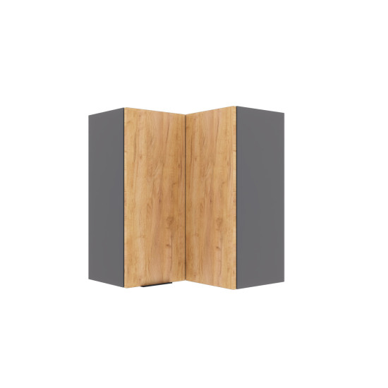 Craft Πάνω Ντουλάπι Γωνιακό 60/60x72cm G Craft Πάνω Ντουλάπι Γωνιακό 60/60x72cm G