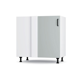 Modest Κάτω Γωνιακό Ντουλάπι 100x82cm