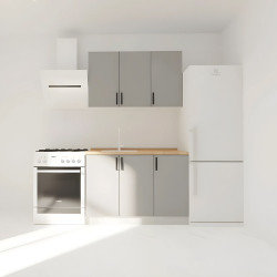 Κουζίνα Modest Set 22 Γκρι