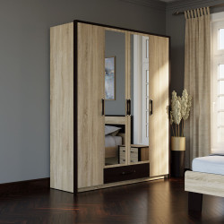 Ντουλάπα Τετράφυλλη Scarlet