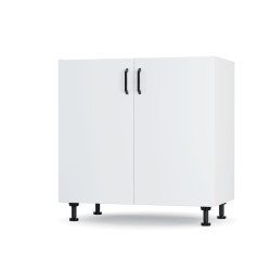 Modest Ντουλάπι Νεροχύτη 80x82cm W