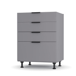 Craft Ντουλάπι Συρταριέρα 60x82cm Gr