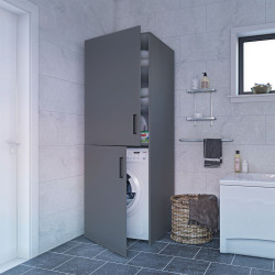 Ντουλάπα Πλυντηρίου Laundry Γραφίτη