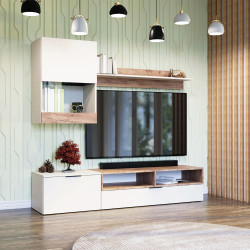 Σύνθεση τηλεόρασης Morocco Λευκό