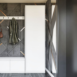 Ντουλάπα Sara Λευκή