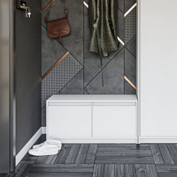 Παπουτσοθήκη Sara Λευκή