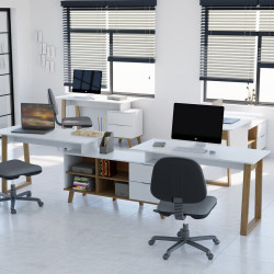 Σύνθεση Γραφείου Neptune Σετ 3τμχ. Σύνθεση Γραφείου Neptune Σετ 3τμχ.