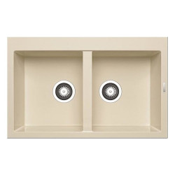 Νεροχύτης Ένθετος Alazia 2B Ivory