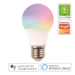 Λάμπα LED SMART WIFI 9W E27 RGBW 220-240V Λάμπα LED SMART WIFI 9W E27 RGBW 220-240V