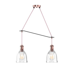 Φωτιστικό  Κρεμαστό Δίφωτο 0539-2R Φωτιστικό  Κρεμαστό Δίφωτο 0539-2R