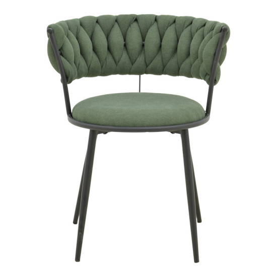 Πολυθρόνα Alkia I ύφασμα σε χακί απόχρωση- πόδι μαύρο μέταλλο 57x58.5x72εκ - 2τμχ. ** Πολυθρόνα Alkia I ύφασμα σε χακί απόχρωση- πόδι μαύρο μέταλλο 57x58.5x72εκ - 2τμχ. **