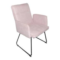 Πολυθρόνα Essential ύφασμα σάπιο μήλο-πόδι μαύρο μεταλλικό 55.5x59x89εκ - 4τμχ. ** Πολυθρόνα Essential ύφασμα σάπιο μήλο-πόδι μαύρο μεταλλικό 55.5x59x89εκ - 4τμχ. **