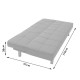 Καναπές-κρεβάτι Travis 3θέσιος με ύφασμα μπεζ 175x83x74εκ **