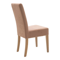 Καρέκλα Ditta ύφασμα σάπιο μήλο-πόδι sonoma 44x56x96εκ - 2τμχ. ** Καρέκλα Ditta ύφασμα σάπιο μήλο-πόδι sonoma 44x56x96εκ - 2τμχ. **