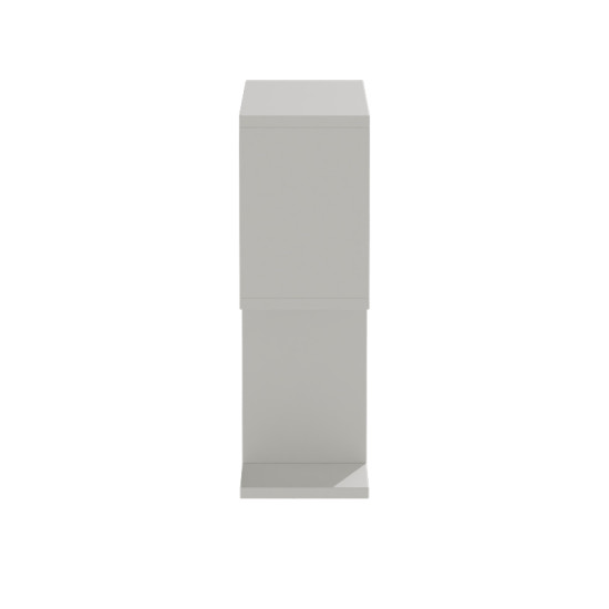 Βοηθητικό τραπέζι Kora pakoworld μελαμίνης λευκό 60x20x60εκ