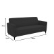 Καναπές τριθέσιος Sidica PU σε μπεζ απόχρωση 185x82x81εκ **