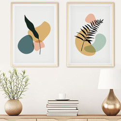 Πίνακας σε καμβά Keniko δίπτυχος με ψηφιακή εκτύπωση 50x3x70εκ **